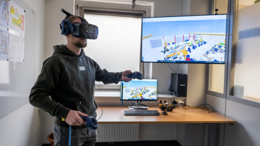 利勃海尔采用VR技术规划新装配车间